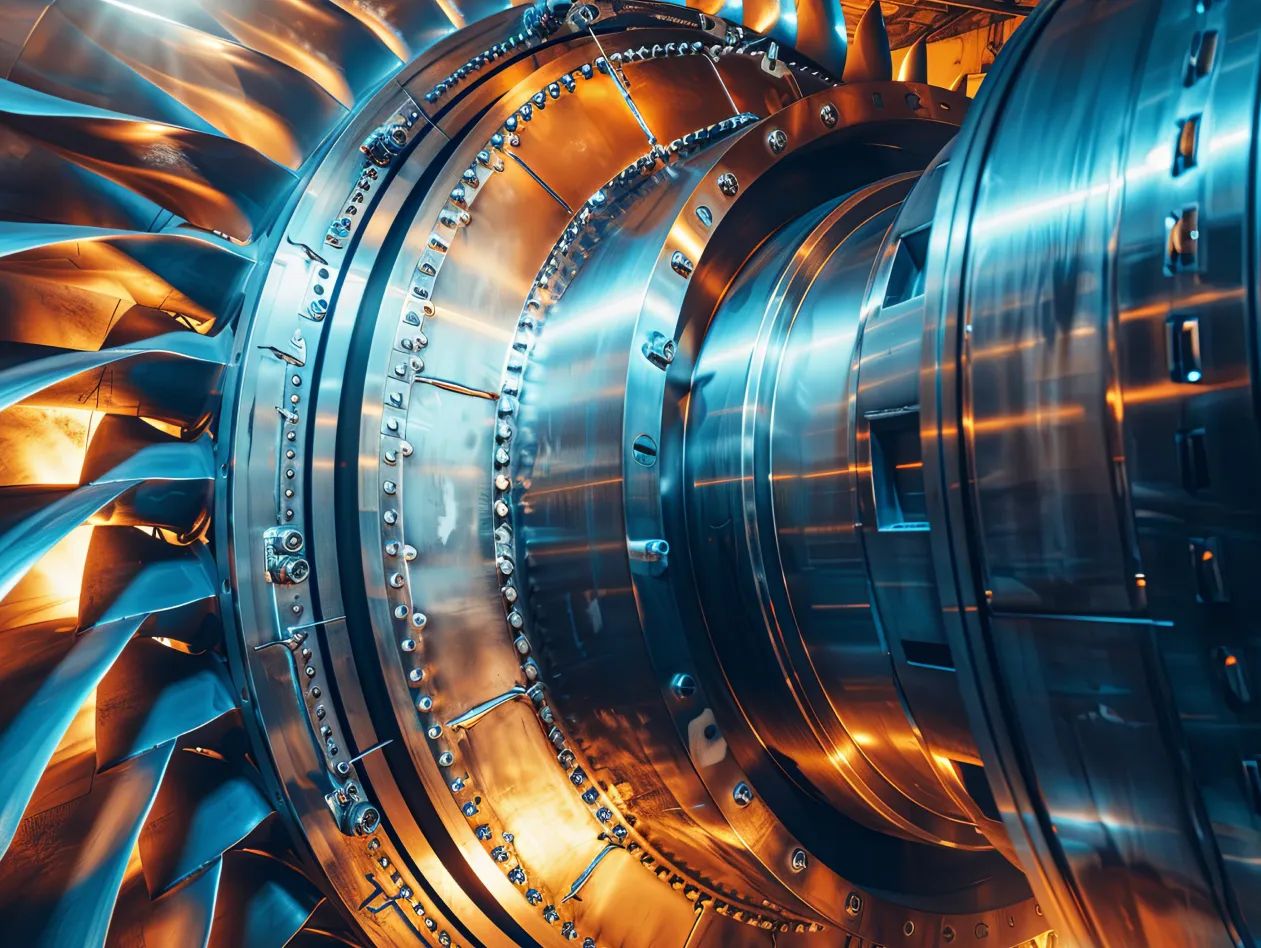 Industrial gas turbine engine