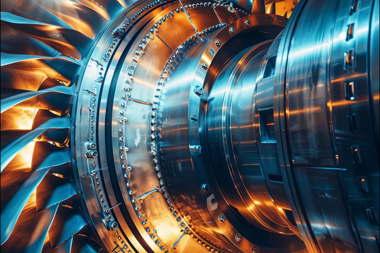 Industrial gas turbine engine